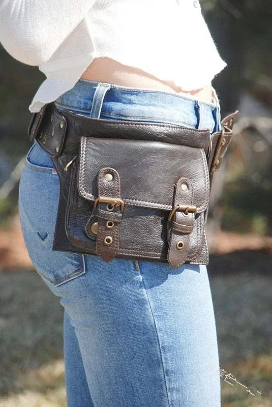 Steampunk Hip Belt Bag
