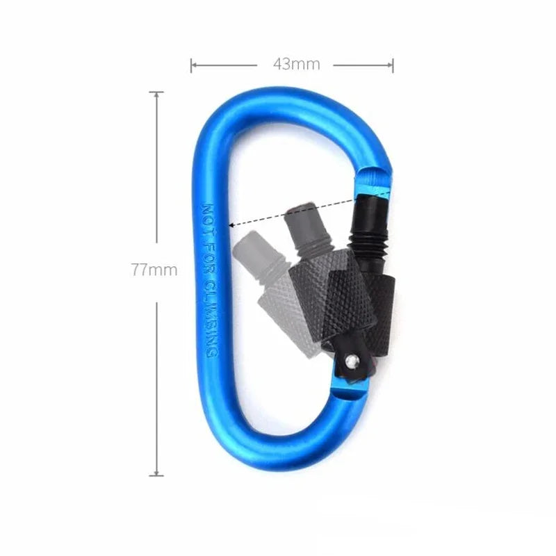 Aluminium Carabiner Hook Set