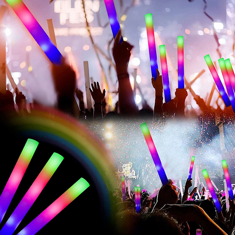 LED Foam Wands (10 Pack)