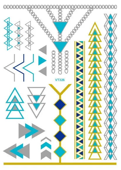 Metallic Temporary Tattoo