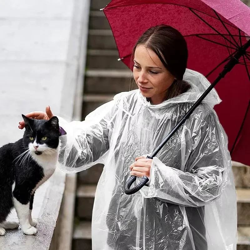 Disposable Raincoat (12 Pack)