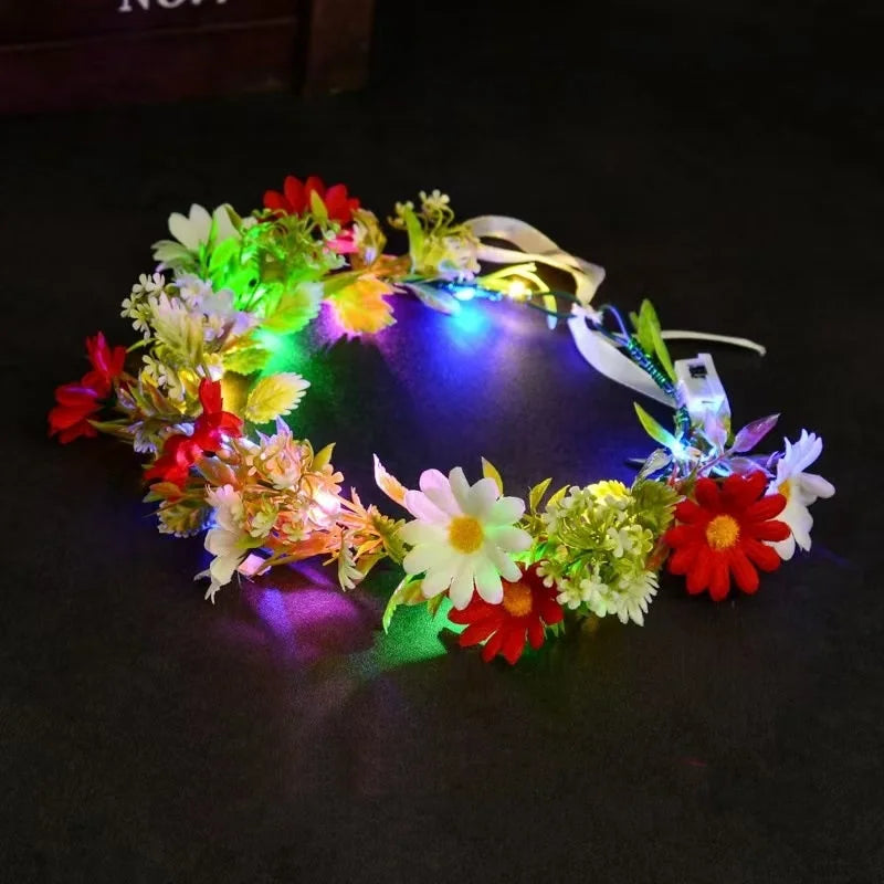 LED Flower Crown