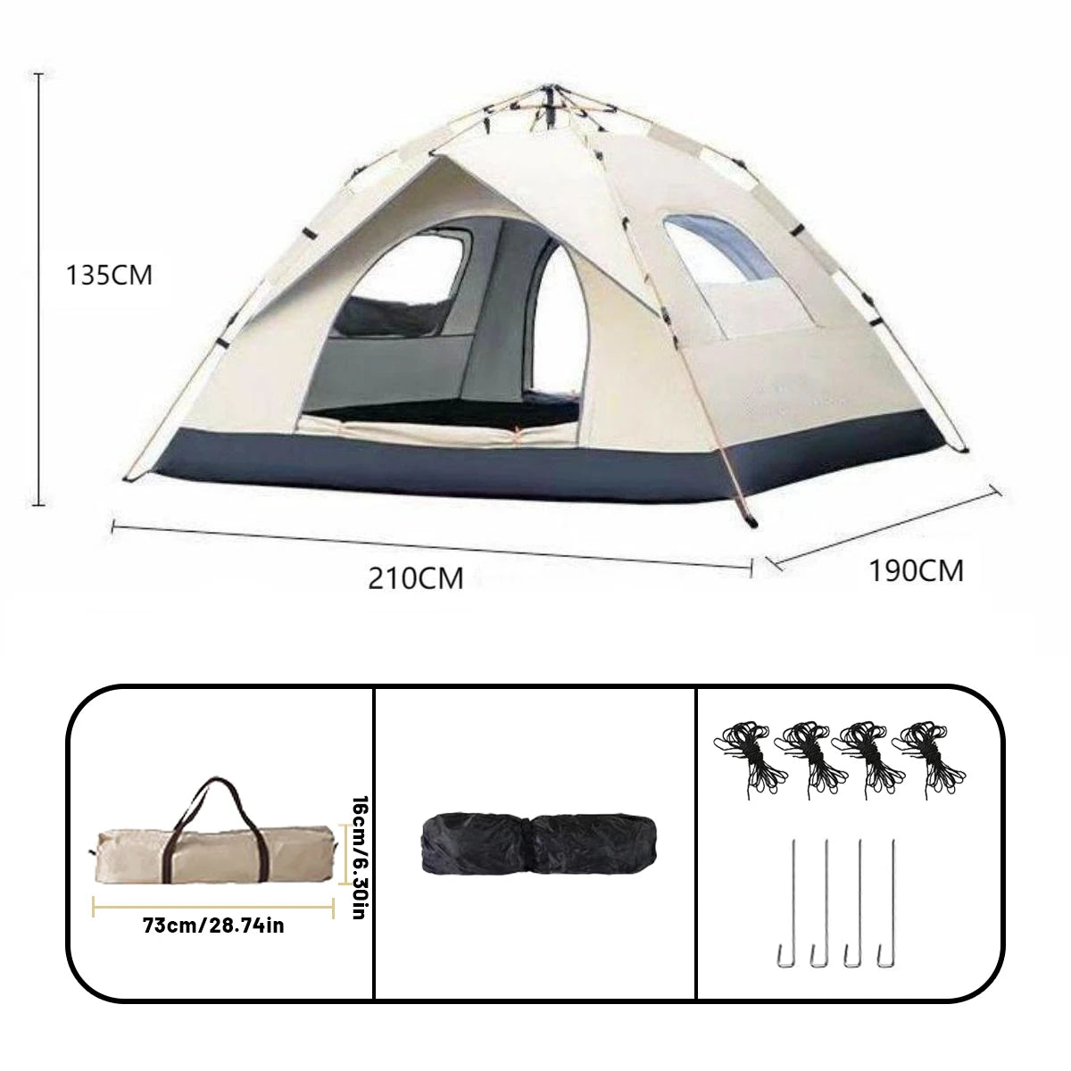 Pop-Up Festival Tent