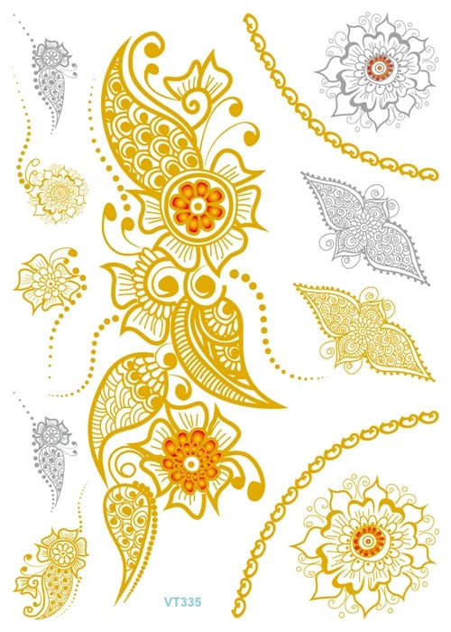 Metallic Temporary Tattoo