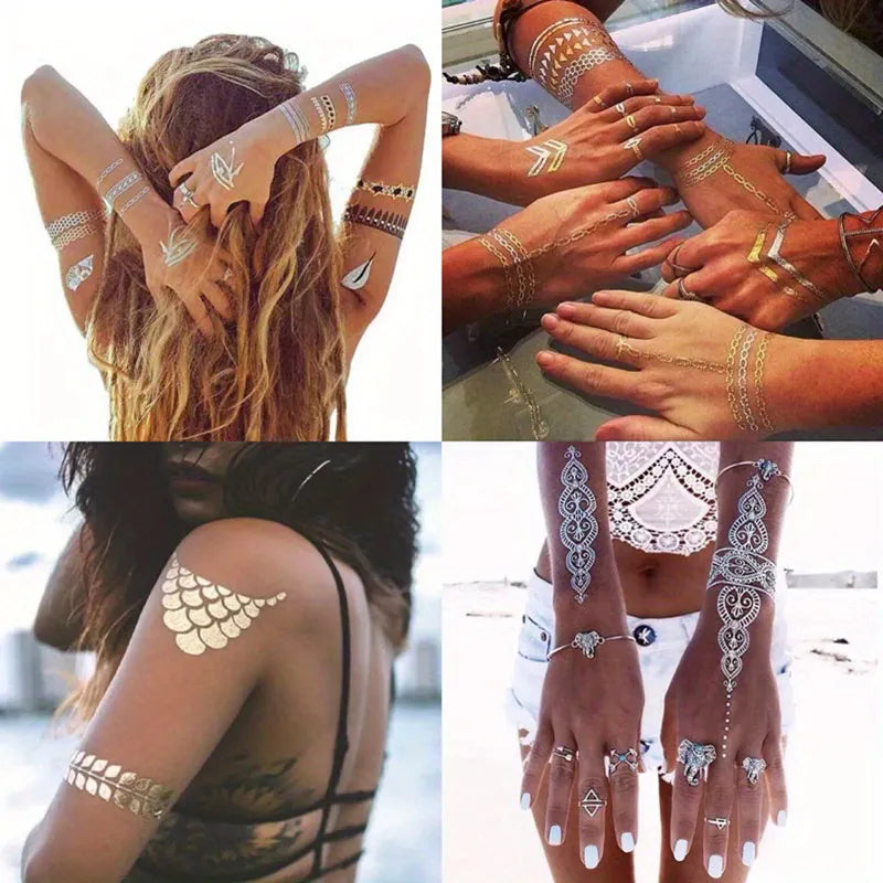 Metallic Temporary Tattoo