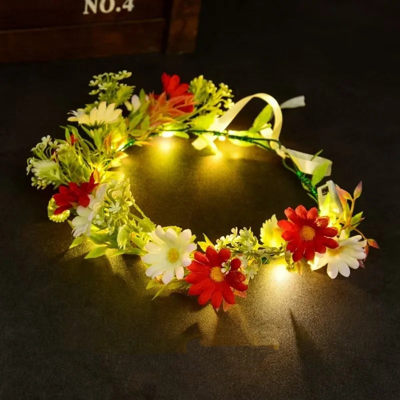 LED Flower Crown