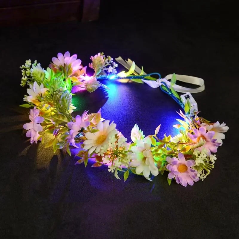 LED Flower Crown
