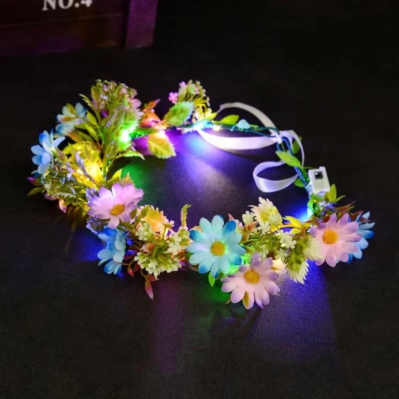 LED Flower Crown