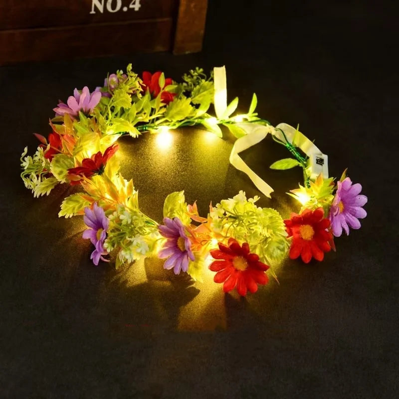 LED Flower Crown