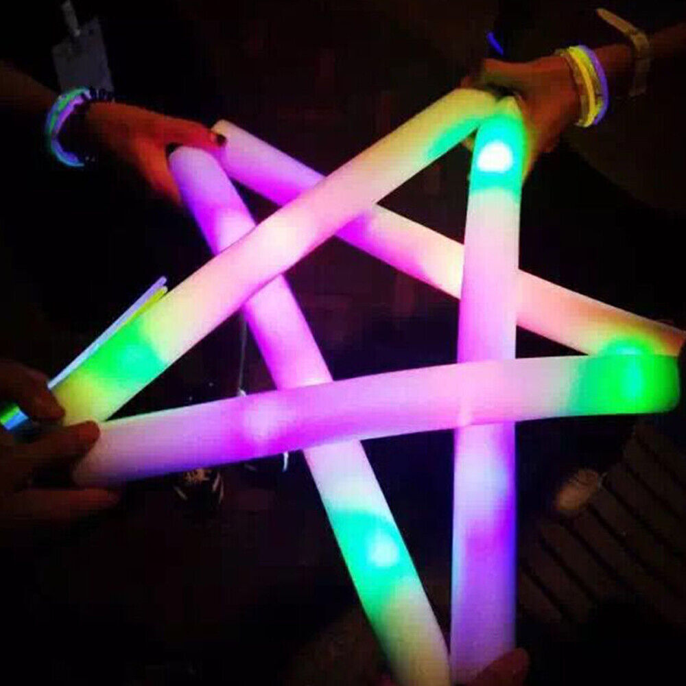 LED Foam Wands (10 Pack)