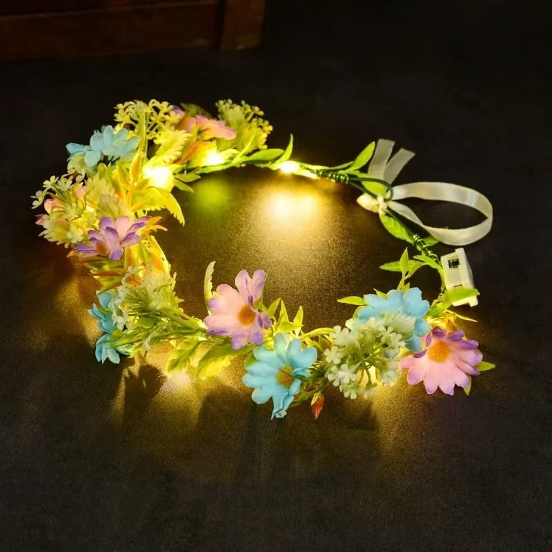 LED Flower Crown