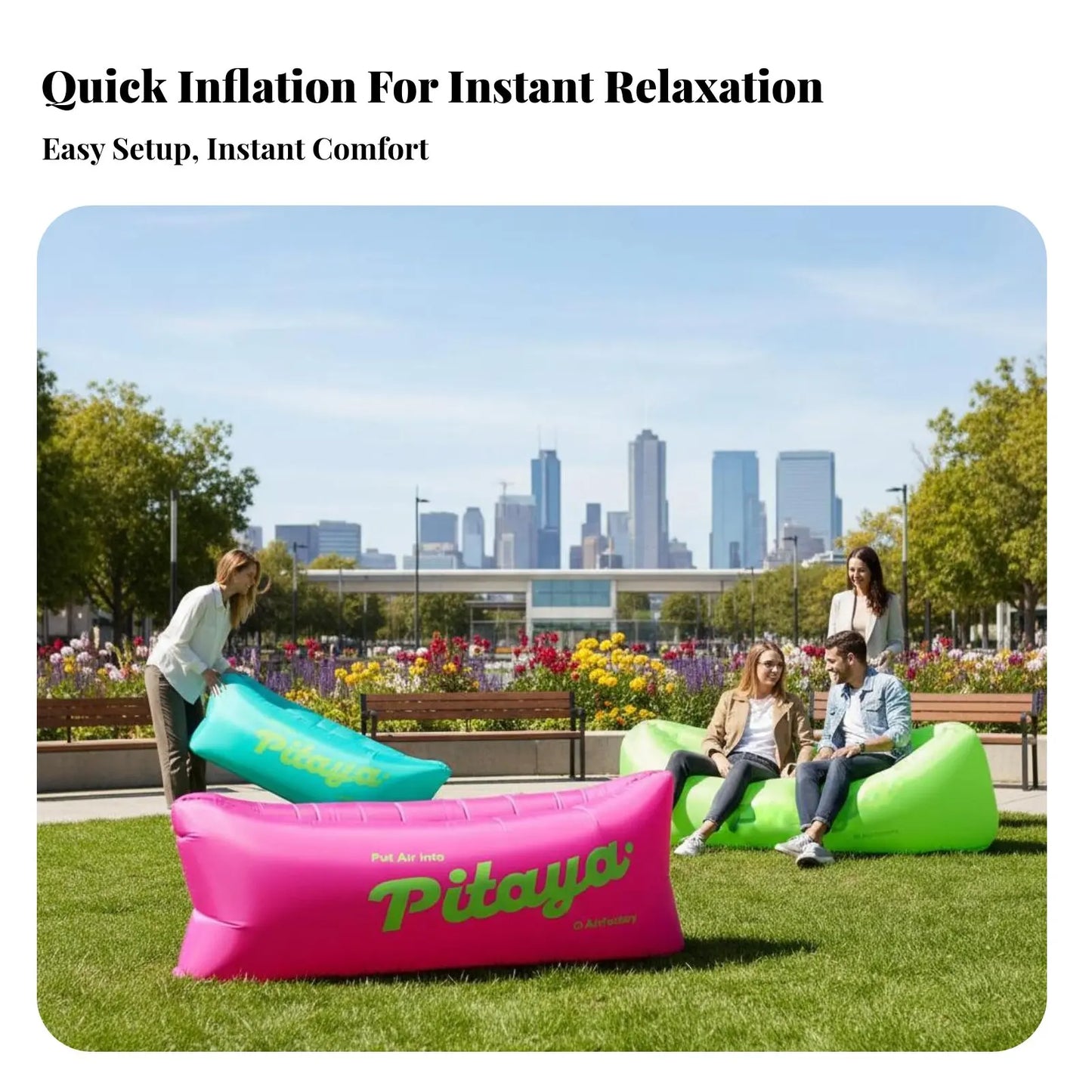 Inflatable Air Lounger