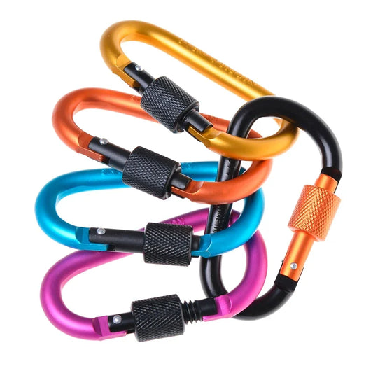 Aluminium Carabiner Hook Set