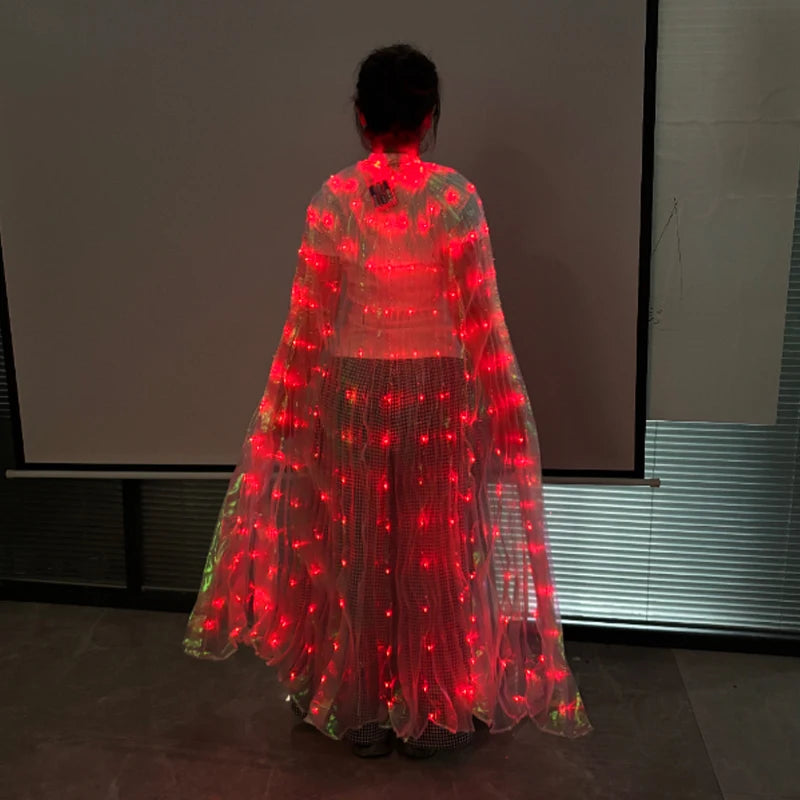 LED Butterfly Dance Cloak