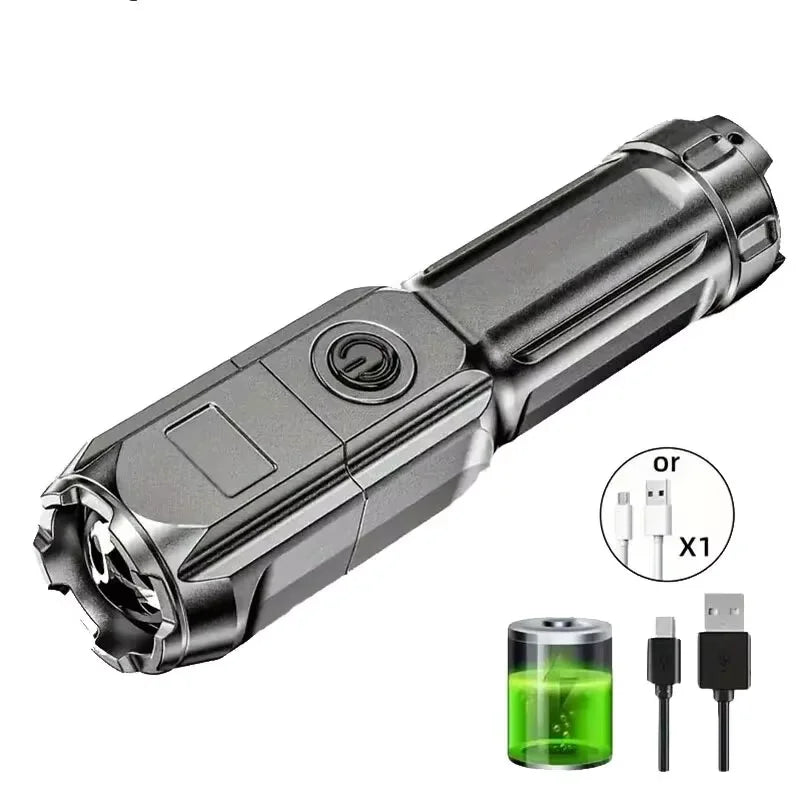 Rechargeable LED Flashlight