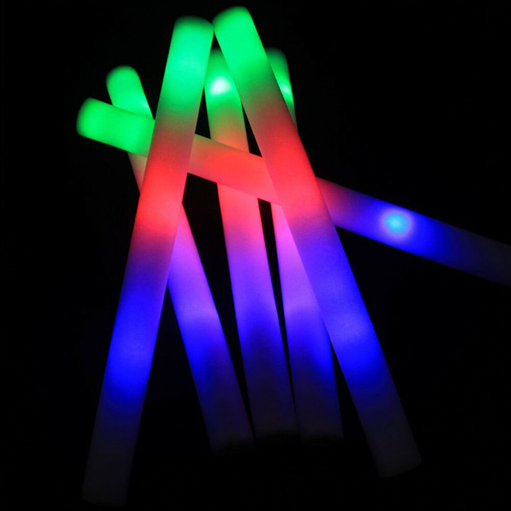 LED Foam Wands (10 Pack)