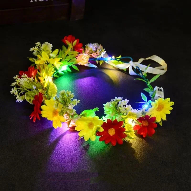 LED Flower Crown