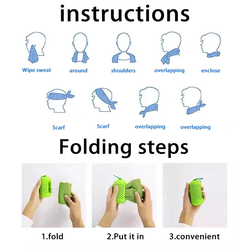 Quick-Dry Microfiber Sports Towel