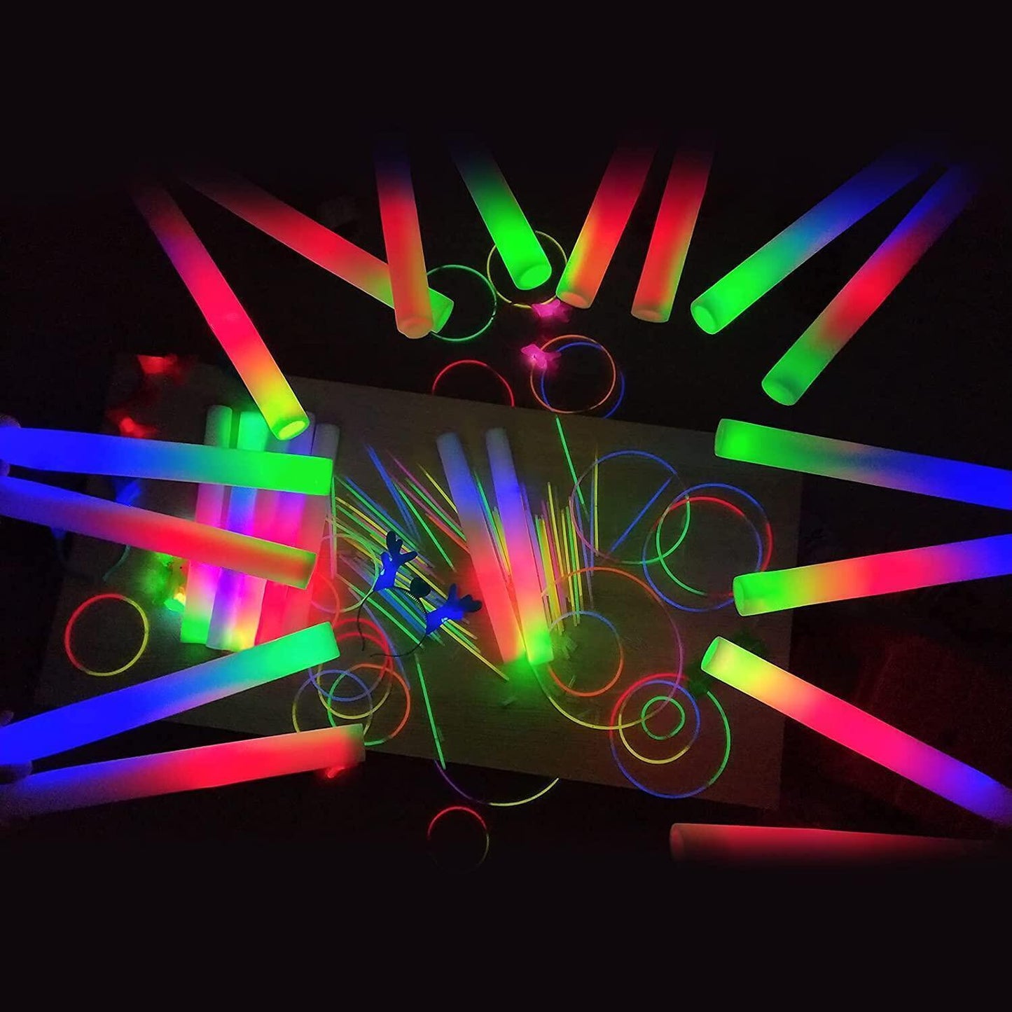 LED Foam Wands (10 Pack)
