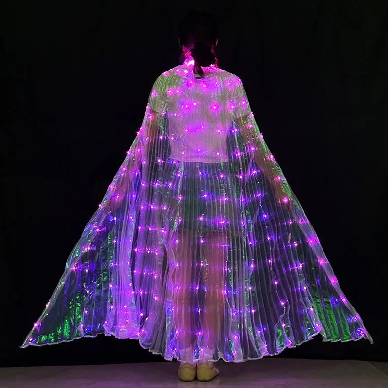 LED Butterfly Dance Cloak