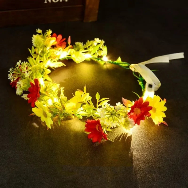 LED Flower Crown