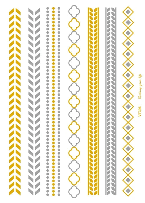 Metallic Temporary Tattoo