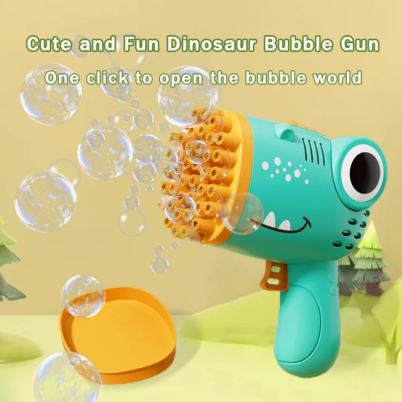 Dinosaur Bubble Gun