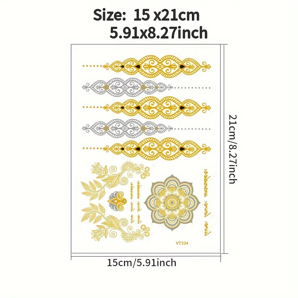 Metallic Temporary Tattoo