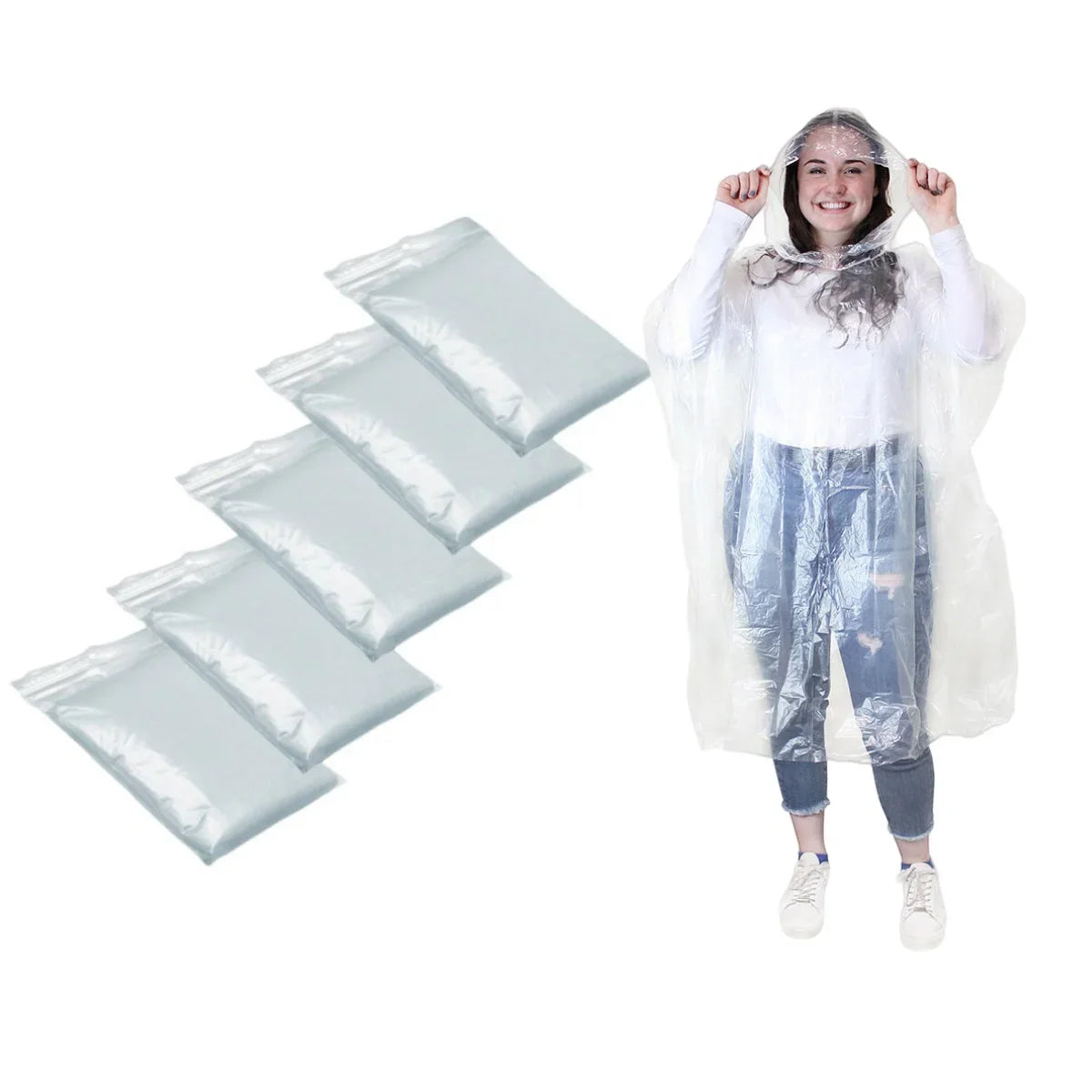 Disposable Raincoat (12 Pack)