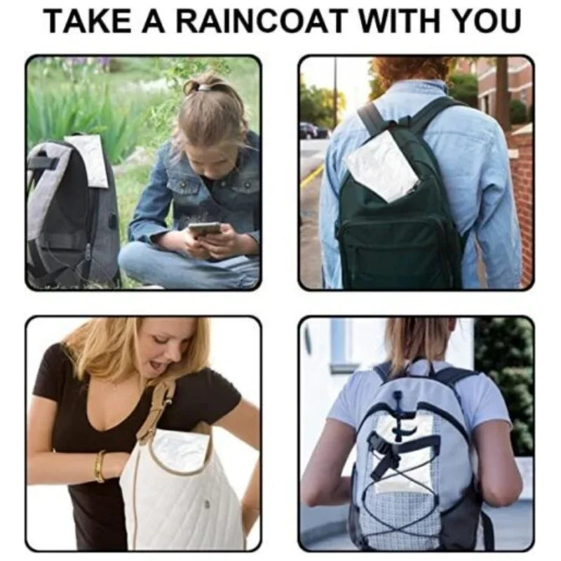 Disposable Raincoat (12 Pack)