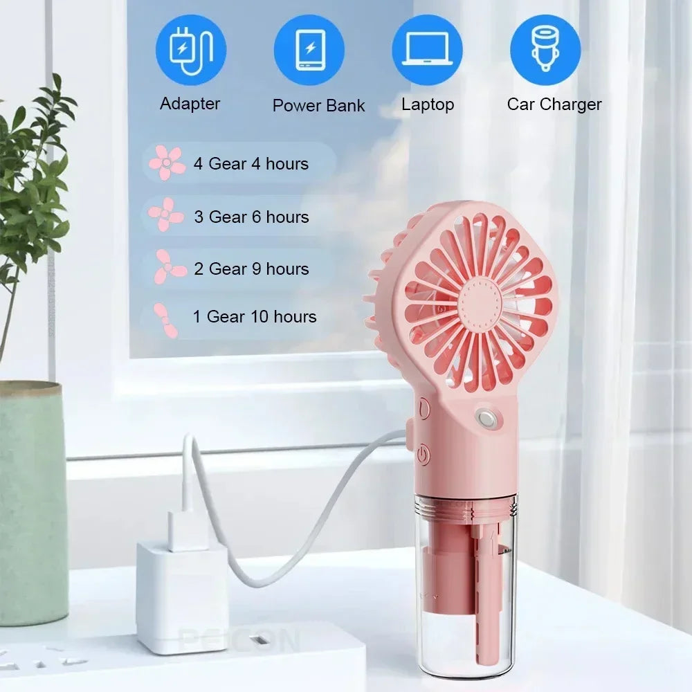 USB Rechargeable Mist Fan