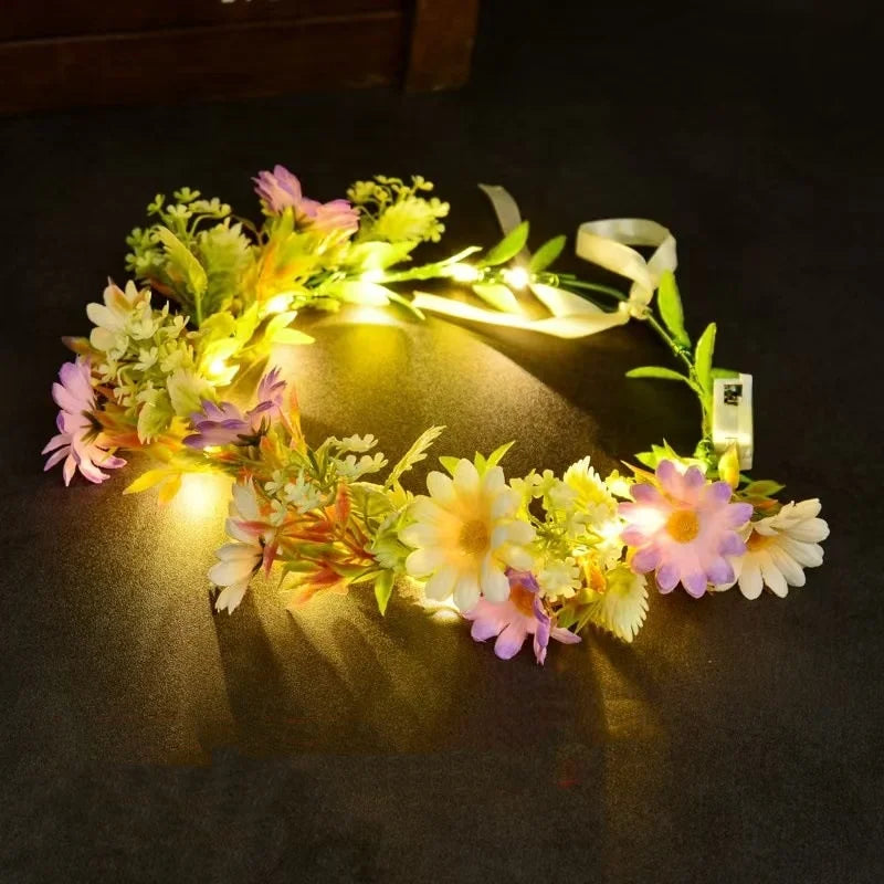 LED Flower Crown