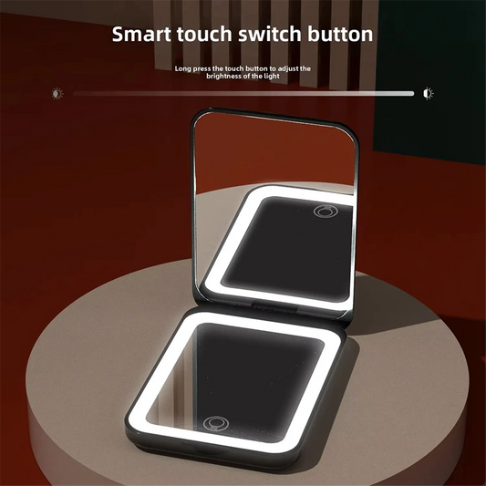 LED Pocket Makeup Mirror