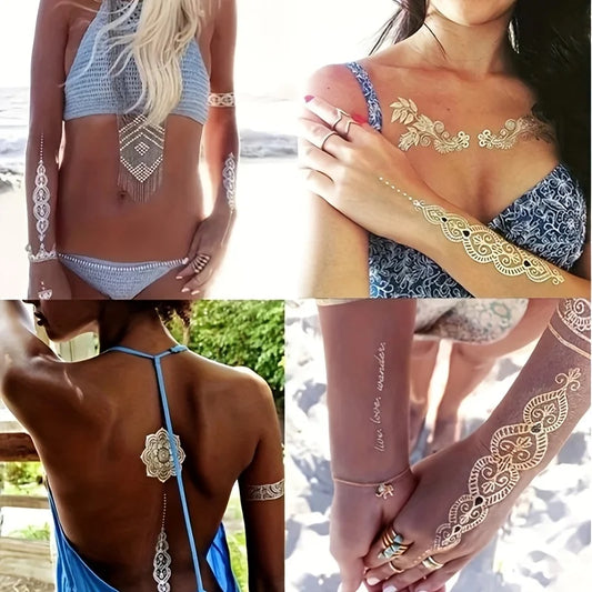Metallic Temporary Tattoo