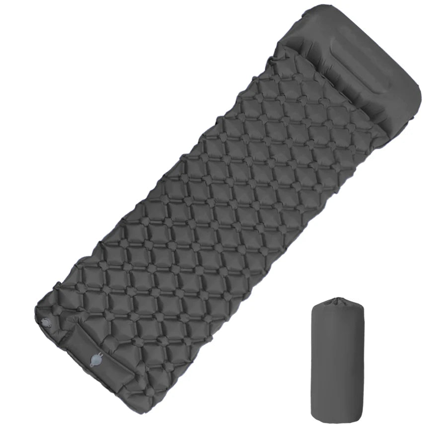 Inflatable Sleeping Pad with Pillow