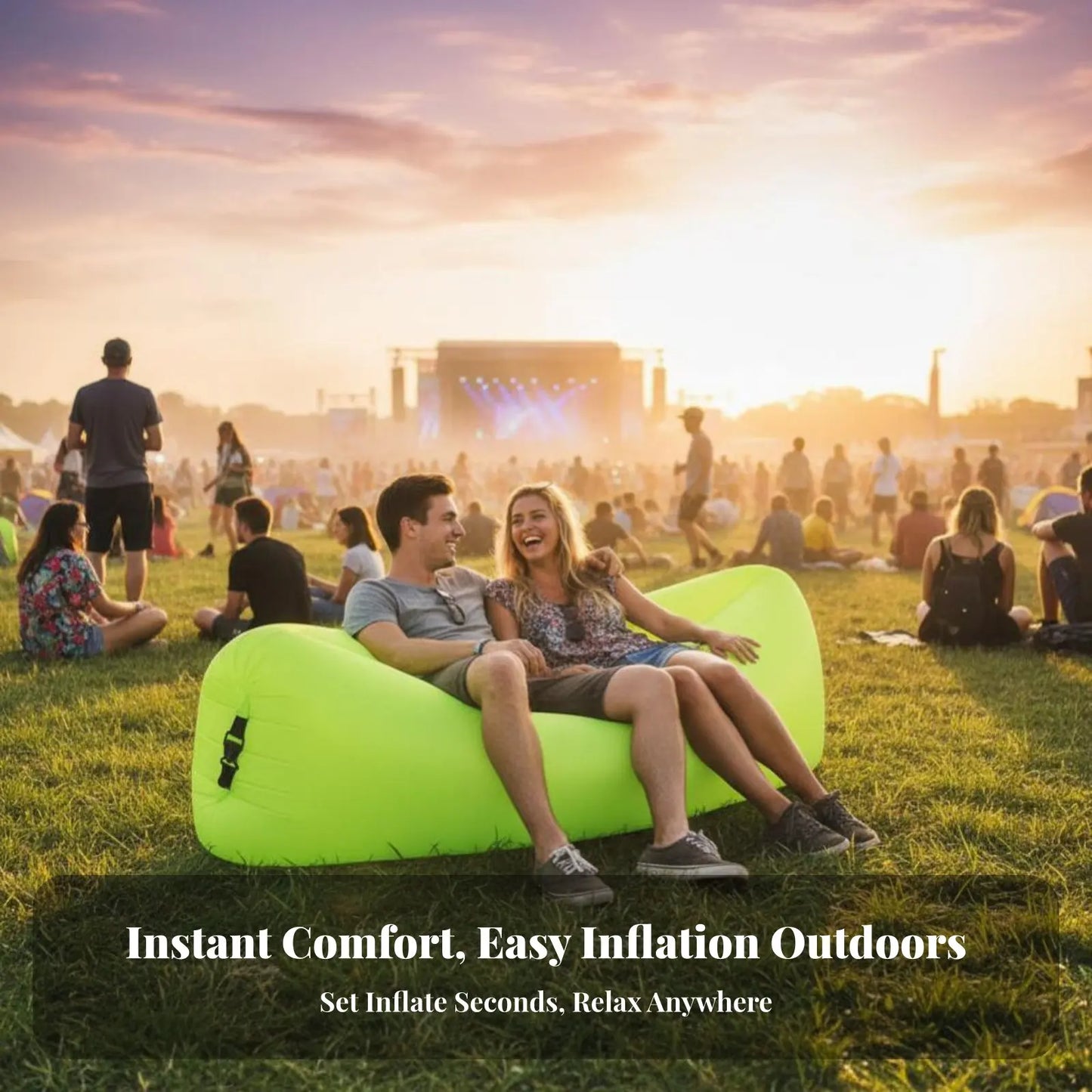 Inflatable Air Lounger